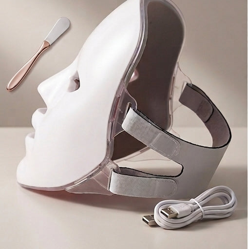Masque Éclat : Luminescence LED Haute Couture
