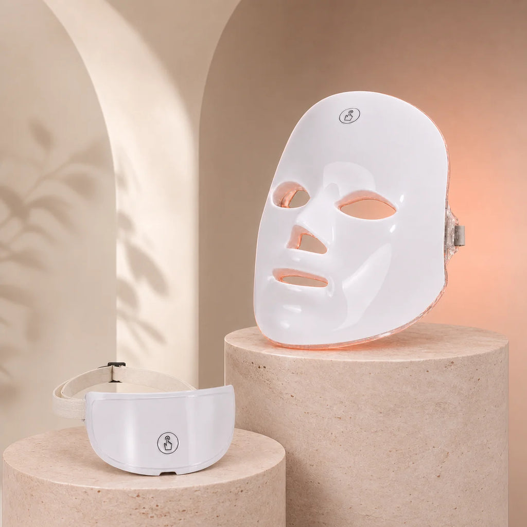 Masque Éclat : Luminescence LED Haute Couture